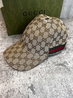 Gucci Original GG Canvas Baseball Hat with Web 