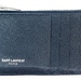 Saint Laurent Paris Navy Blue Fragment Zip Card Case