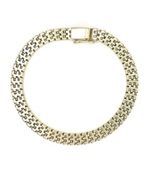 Classic Elegance: 14K Yellow Gold Bracelet 7"