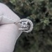  14k White Gold Diamond Ring 