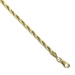  Shimmering 14KT Yellow Gold Rope Chain 24 inches