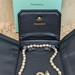 Tiffany & Co. Freshwater Pearl Toggle Necklace in 925 Sterling Silver