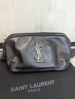  Luxury On-the-Go with YSL Calfskin Belt Bag