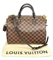 Classic Louis Vuitton Damier Ebene Speedy Bandouliere 30