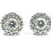  Eternal Majestic 14KT White Gold Earrings With Diamonds