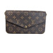 Louis Vuitton Fuchsia Monogram Canvas Felicie Pochette