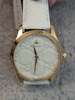 Beautiful Gucci 126.4 G-Timeless Gold Watch