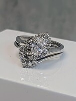 Add-To-Your-Collection: 14Kt White Gold Vintage Ring