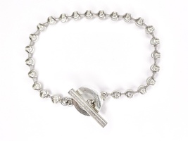 Stunning Gucci Boule Chain Silver Bracelet