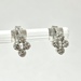  14kt White Gold Earrings With Diamonds