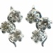  Be Mesmerized By: 14Kt White Gold Diamond Earrings