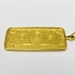  Charming Yellow Gold 18kt $100 Benjamin Franklin Bill Charm