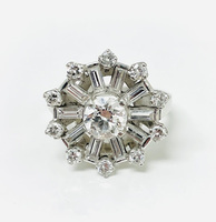 Going Back in Time: Antique Platinum Diamond Ring