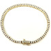 Signature Look: 14Kt Gold Straight Line Diamond Tennis Bracelet 1.50 ctw