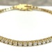 Beautifully Crafted: 14Kt Yellow Gold 2.50 ctw Natural Diamonds Tennis Bracelet