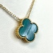 Timeless Piece: Vintage Van Cleef Alhambra 18Kt Yellow Gold With Malachite