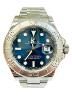 Rolex Yacht-Master 40 116622 Platinum Bezel Blue Dial 40mm