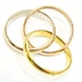 Timeless Allure: 18KT Gold Tri-Tone Ring