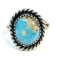 Invoke The Spirit: Native American Sterling Silver Turquoise Ring