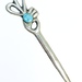 Native American Navajo Sterling Silver Letter Opener with Turquoise Stone