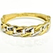  Mesmerizing 18KT Two-Tone White Gold & Yellow Gold Ring