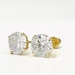  Dainty 14K Yellow Gold Cubic Zirconium Studs