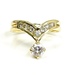 Royalty-Like: 14KT Yellow Gold Diamond Ring