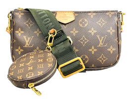 Stylish Louis Vuitton Monogram Multi Pochette Accessories Khaki