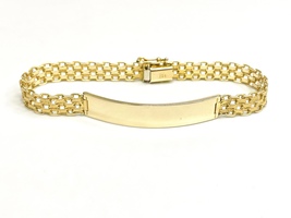  Elevate Your Look: 14KT Yellow Gold Bracelet