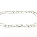  Delicate Luxury: 18K White Gold Chain Bracelet 8"