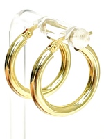  Unsurpassed Elegance: 14K Yellow Gold Small Hoop Earrings