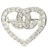  Elegant 14K White Gold Diamond .25 ctw Ring Size 6.25