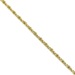  Simple Elegance: 18K Yellow Gold Mariner Link Chain Necklace 17.5"