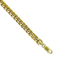 For A Flashy Look: Sterling Silver .925% Gold Plated Jaxxon Chain 24"