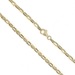  Sophisticated 18K Yellow Gold Oval Link Chain Necklace 20.5"