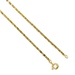 Roots Hold: 18K Yellow Gold Antique Paperclip-style Necklace 16.25"