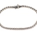  Stunning 14K White Gold Diamond 1 ctw Bracelet 7"