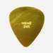  Style and Passion: 24K Yellow Gold Guitar Pick by Mene