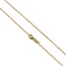 Refined Piece: 18K Yellow Gold Wheat Chain Necklace 17.75"