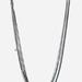 Luxurious David Yurman Silver And Metal Multi Strand Necklace With Diamonds