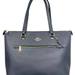 Functional And Chic: Coach Black Gallery Tote Bag 