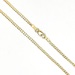  Classic Charm: 14K Yellow Gold Mini Curb Chain 18"