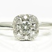  Spellbinding Elegance: 14K White Gold Diamond .70 ctw Ring Size 9