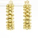  Look Splendor: 18K Yellow Gold Hoops
