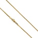  Epitome of Luxury: 18K Yellow Gold Box Chain Necklace 27"