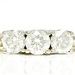  Stunning 14K White Gold Diamond .85 ctw Ring Size 8