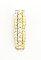 Sparkling Masterpiece: 18K Yellow Gold Diamond .50 ctw Pendant