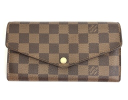Chic and Functional: Louis Vuitton Sarah Wallet Damier Ebene