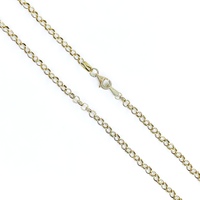  Eternal Elegance: 18K Yellow Gold Rolo Chain 23.75"