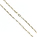  Eternal Elegance: 18K Yellow Gold Rolo Chain 23.75"